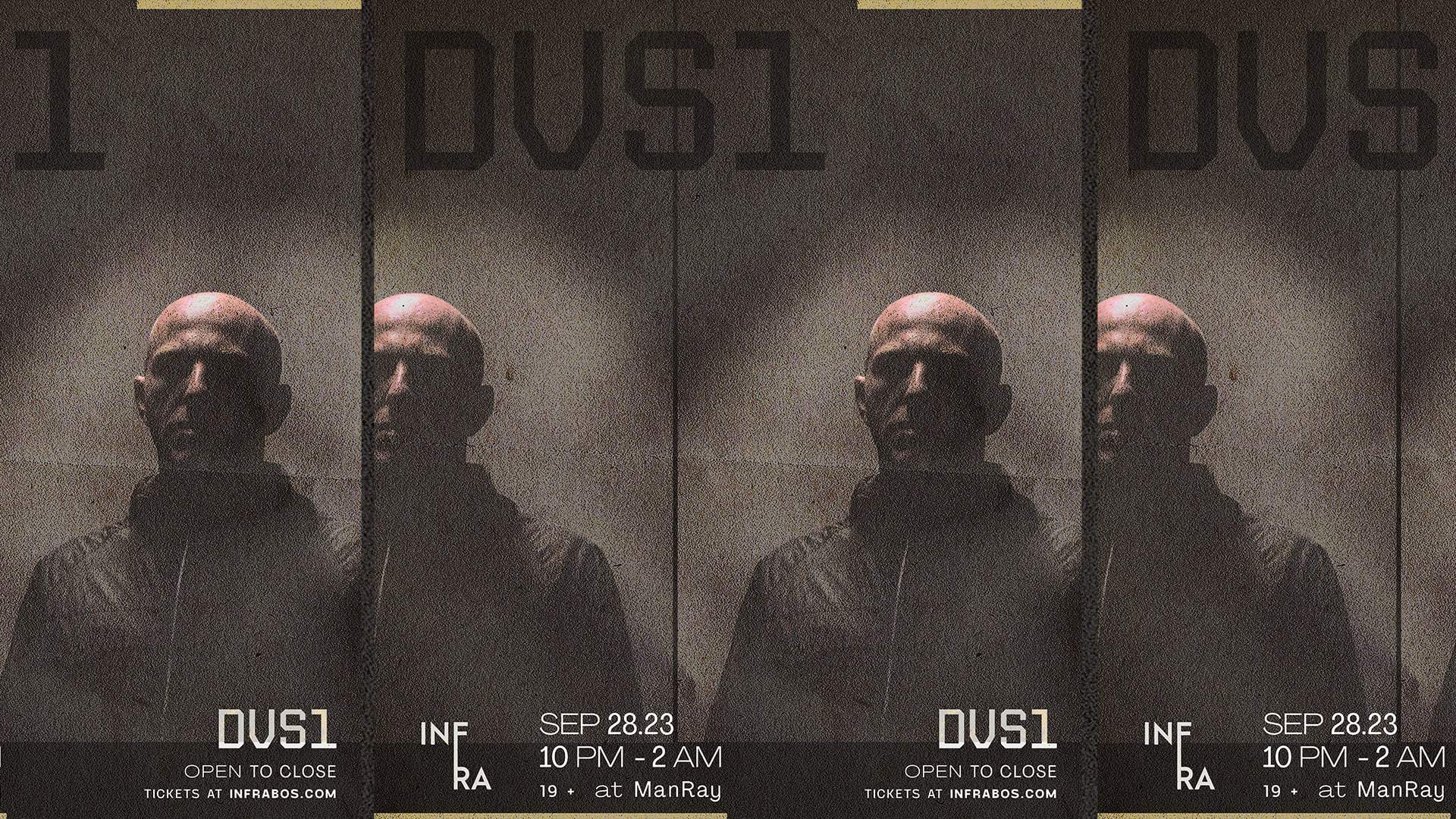 Infra presents DVS1 at Manray, Boston