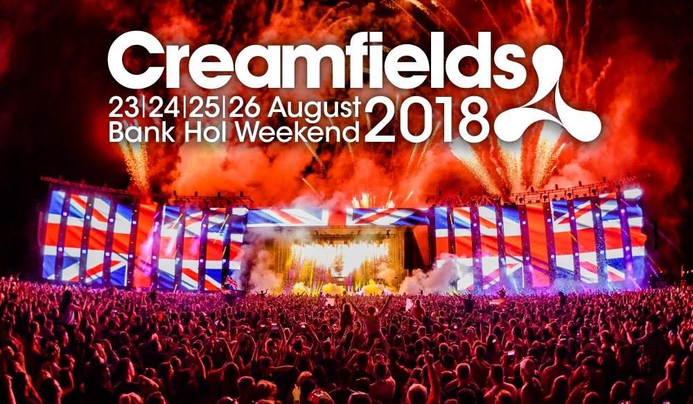 Creamfields UK 2018 - フライヤー表