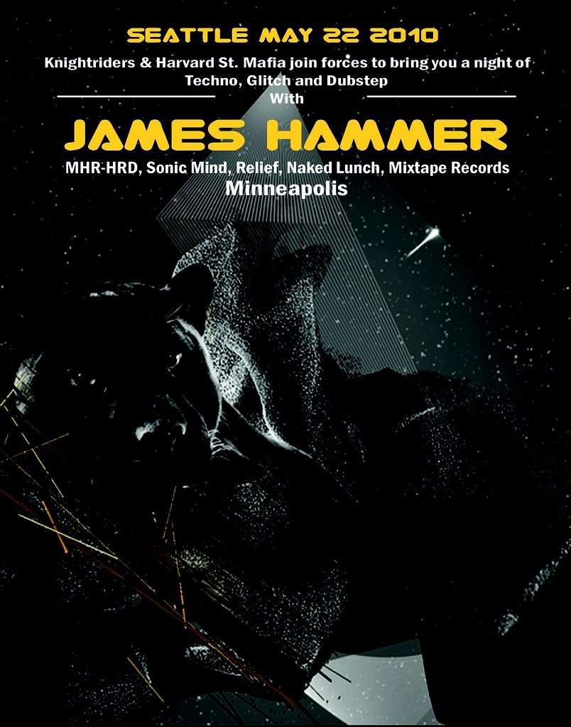 James Hammer (Naked Lunch/mixtape Records) with Roman Zawodny, - Página frontal