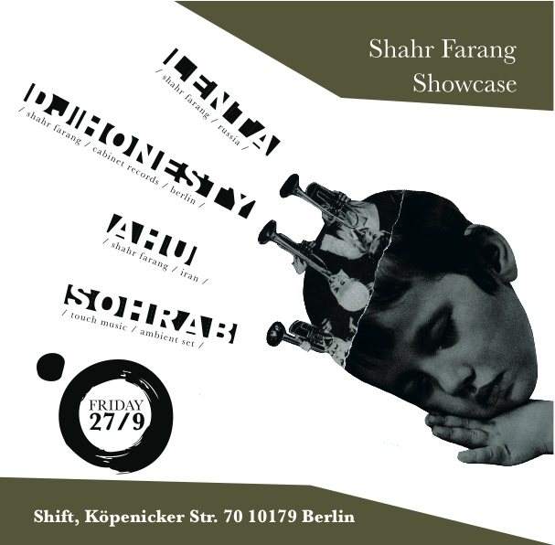 Shahr Farang - フライヤー表