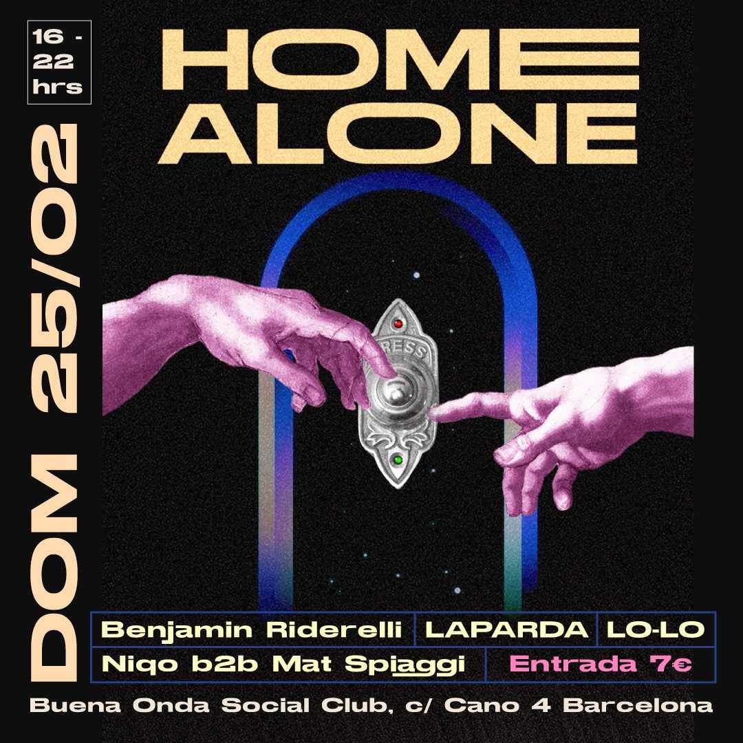 Home Alone invites LAPARDA x Mat Spiaggi x LO-LO - フライヤー表