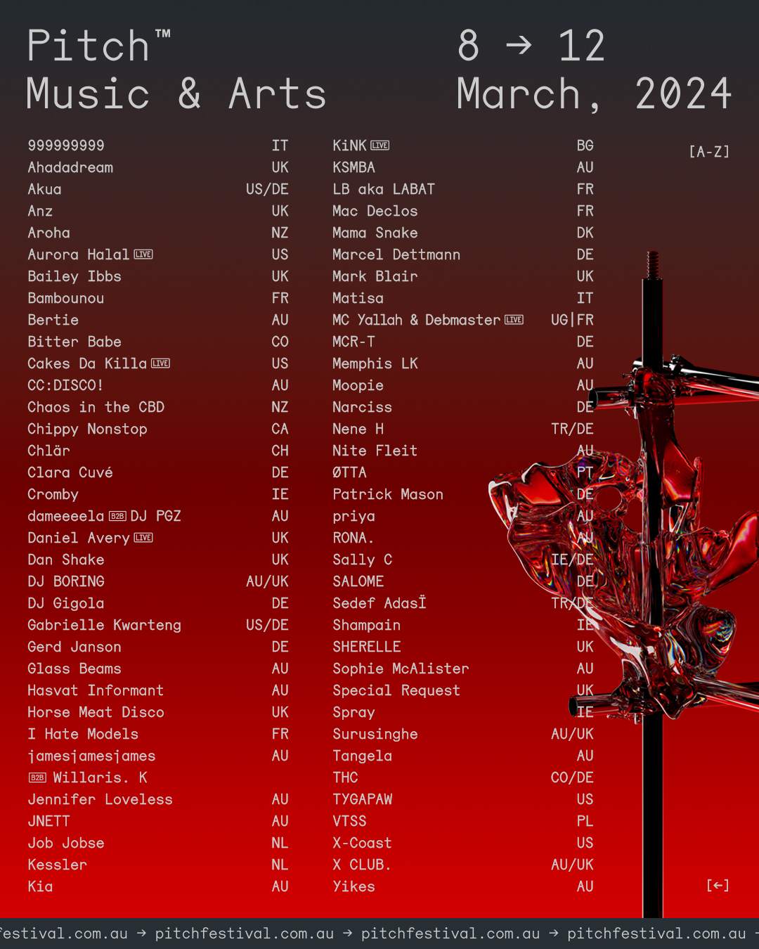 Pitch Music & Arts 2024 at Moyston, Melbourne