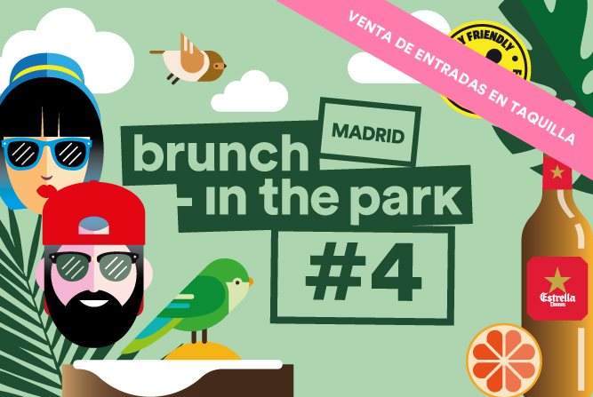 Sold Out! - Brunch - In the Park Madrid #4: Tiga & More - フライヤー表
