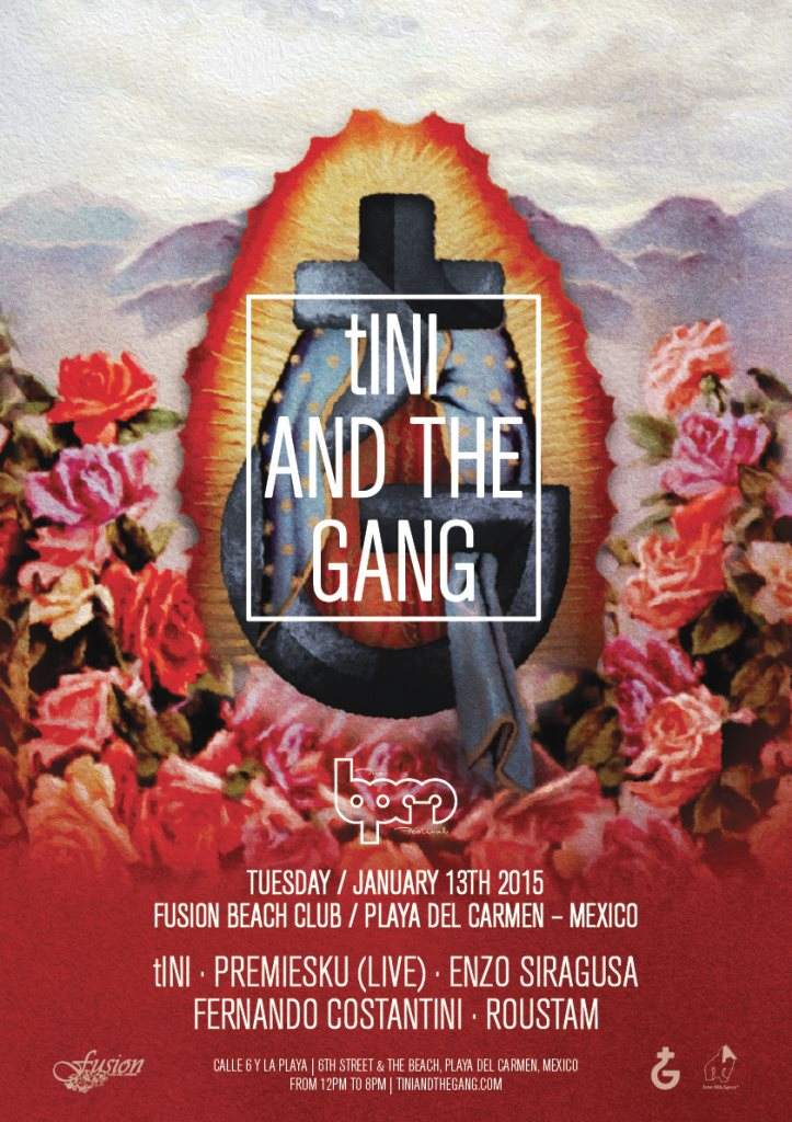 The BPM Festival Tini and The Gang - フライヤー表