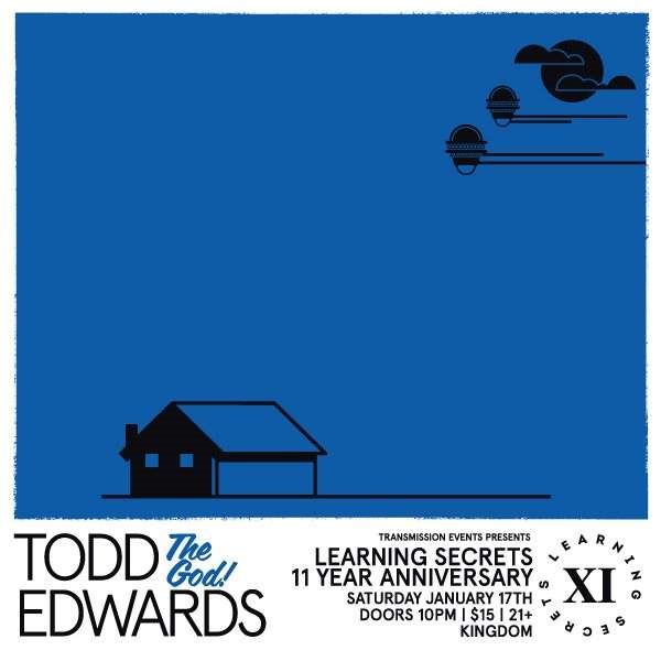 Todd Edwards x Learning Secrets 11 Year Anniversary - Página trasera