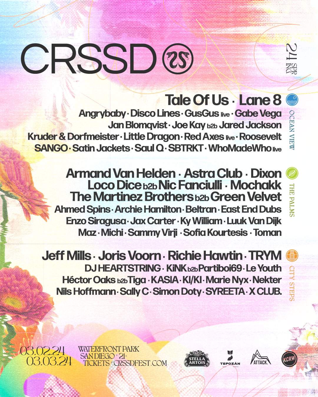 CRSSD Festival Spring '24 - Página frontal