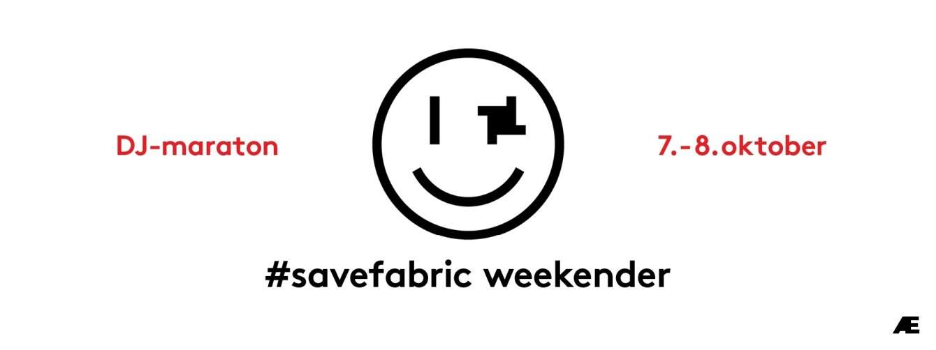 Save Fabric Weekender - フライヤー表