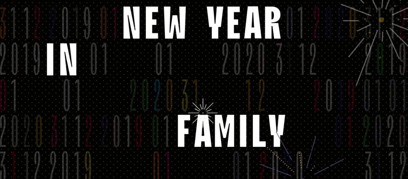 New Year in Family - フライヤー表