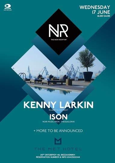 The NON Rooftop with Kenny Larkin, Ison - Página frontal