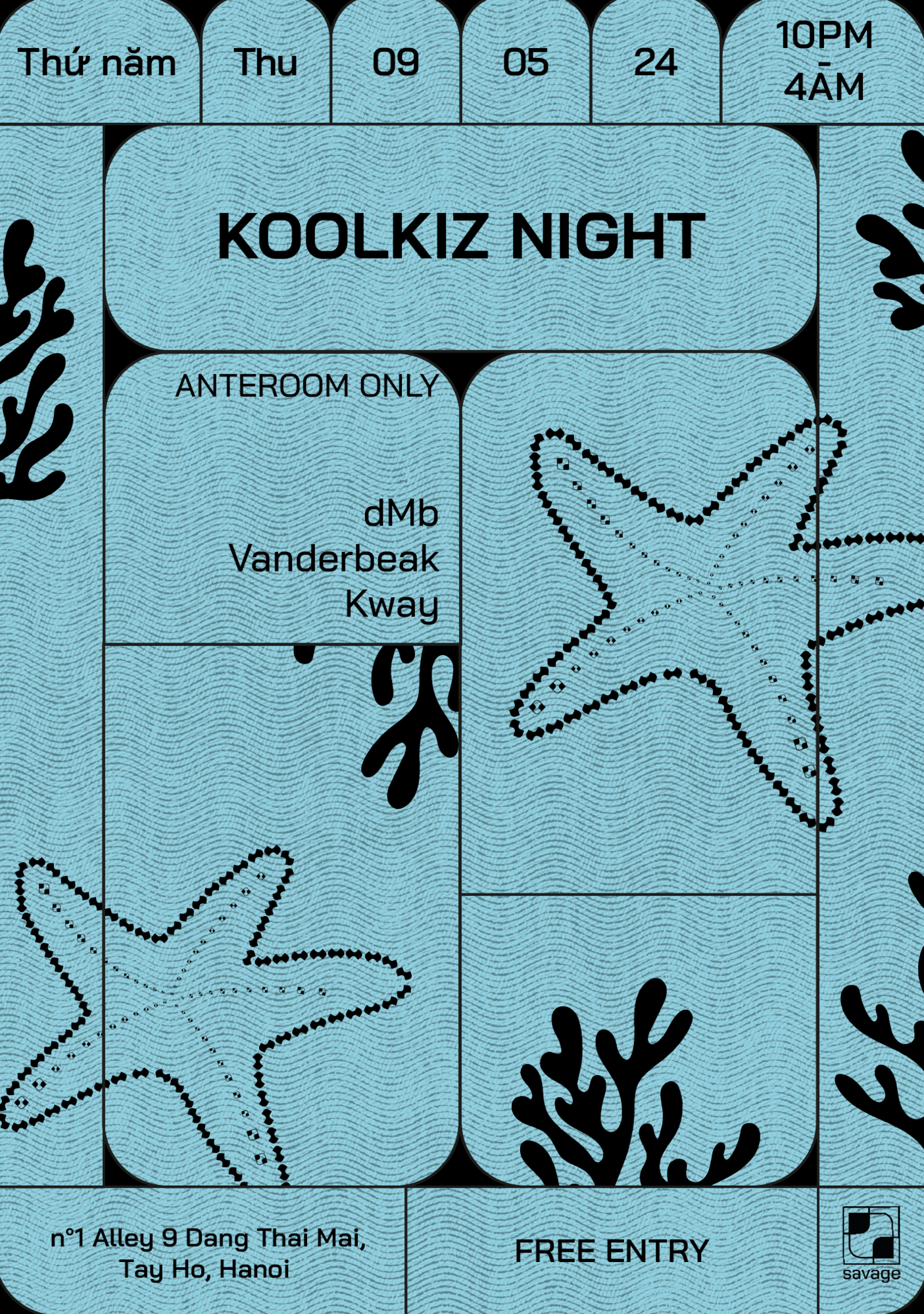 Koolkiz Night - Página frontal
