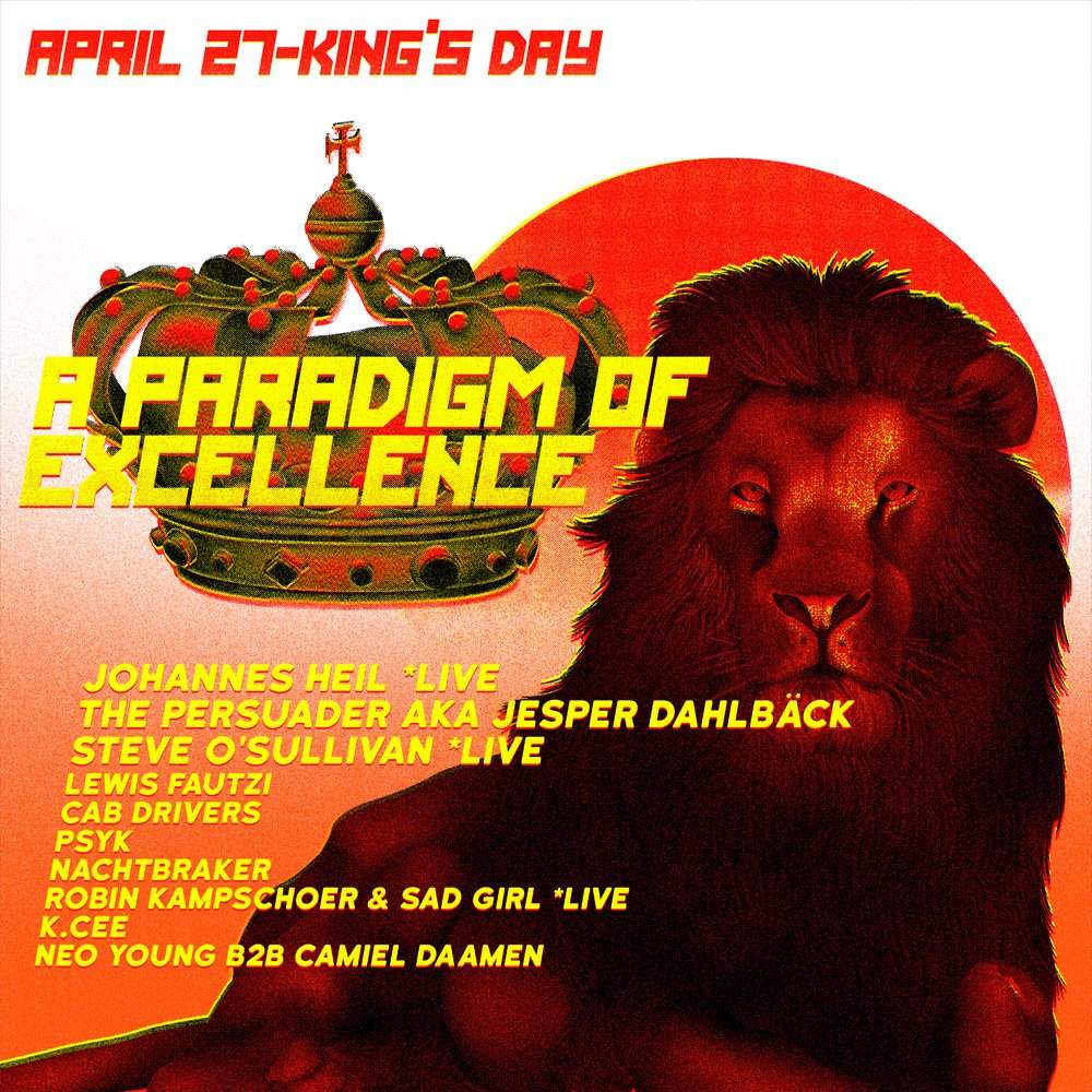 Paradigm Apoe King's Day - Página frontal