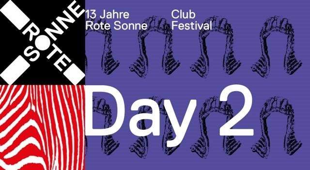Rote Sonne - Club Festival Day 2 with Helena Hauff, Galaxian *Live - Página frontal