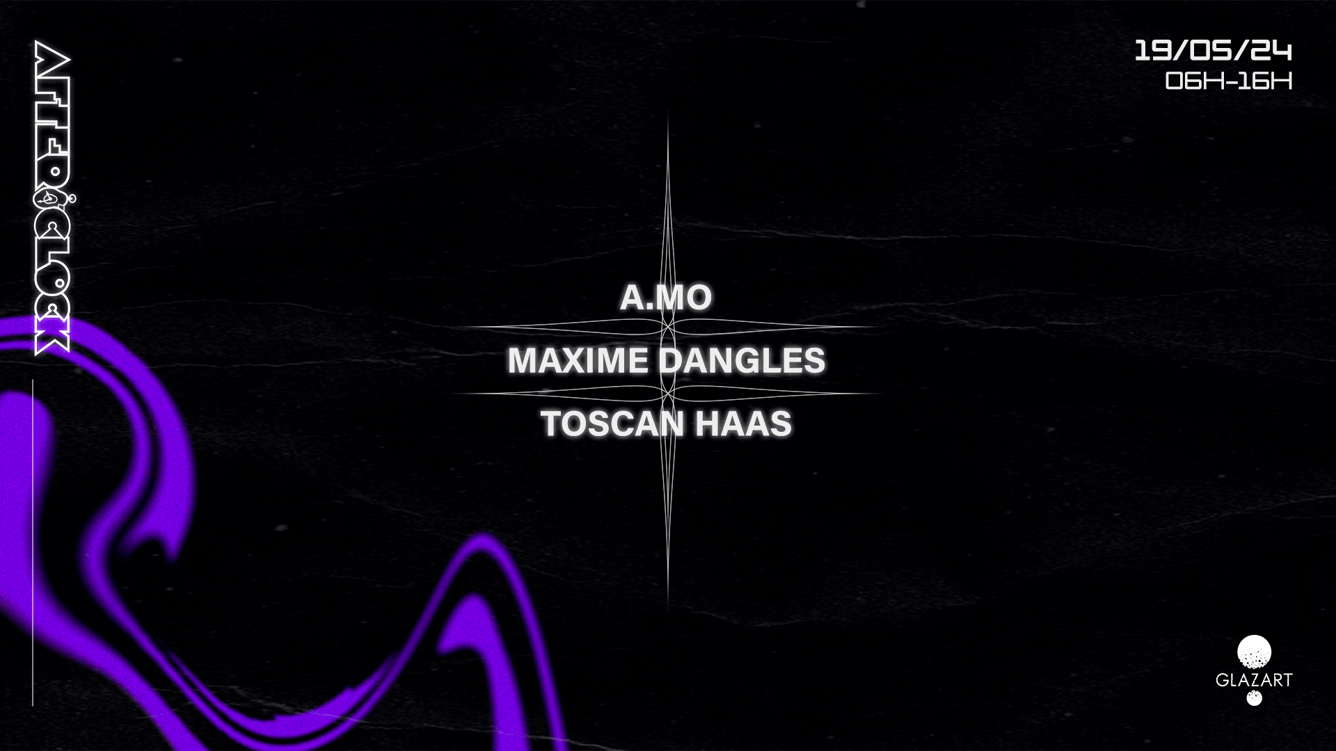 After O'Clock: Toscan Haas, A.mo, Maxime Dangles - Página frontal