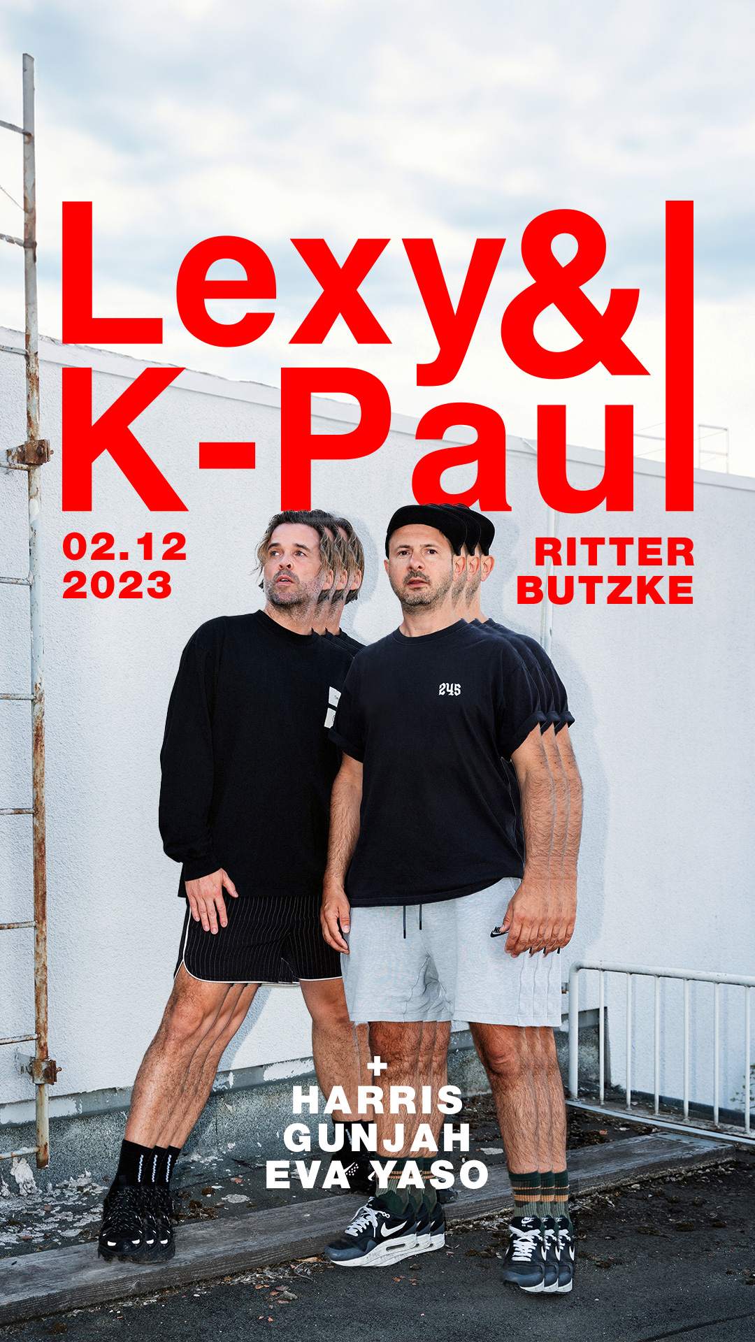 Lexy & K-Paul (live) - フライヤー裏
