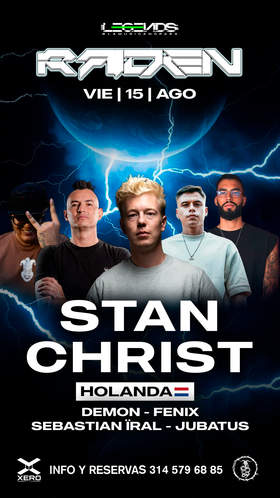 Stan Christ en Xero Club at Xero Club, Medellin