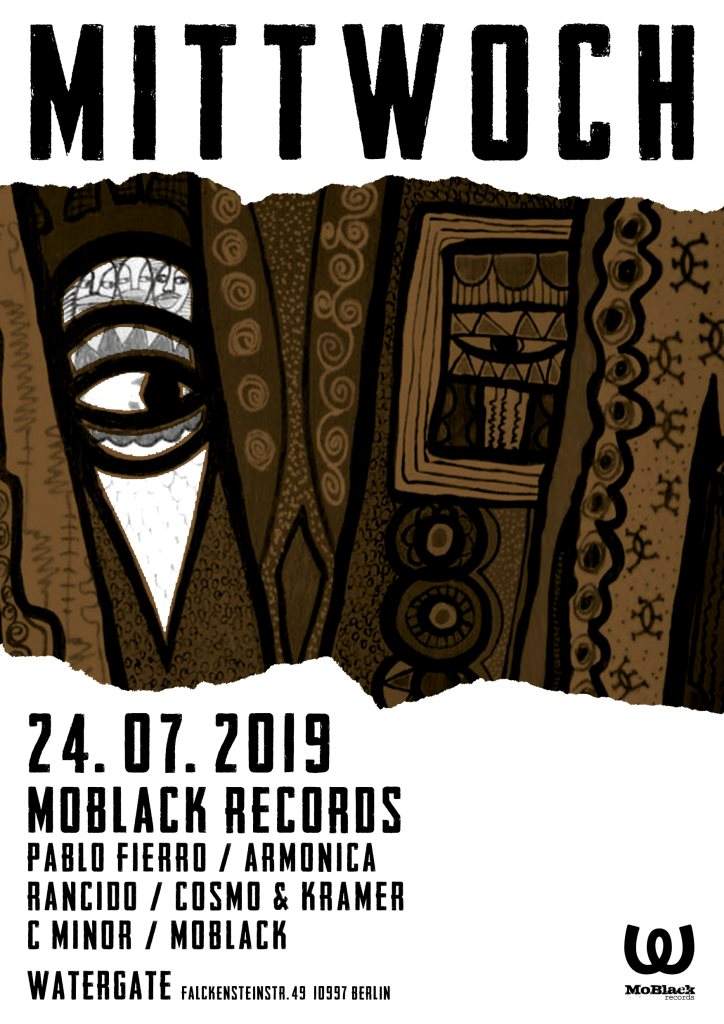 Mittwoch: MoBlack Records with MoBlack, Pablo Fierro, Armonica, Rancido and More - フライヤー表