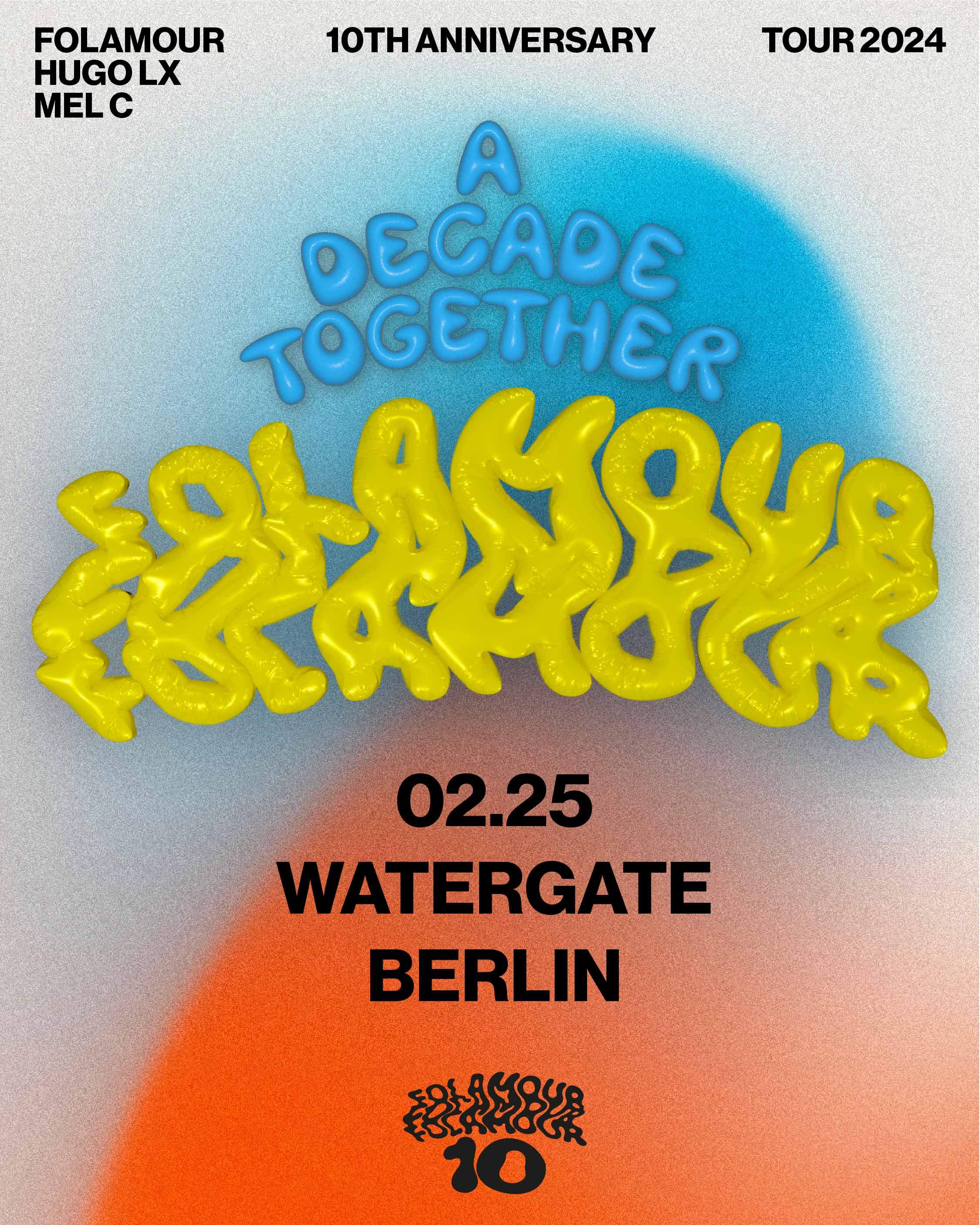 Folamour - A Decade Together (Sunday) at Watergate, Berlin