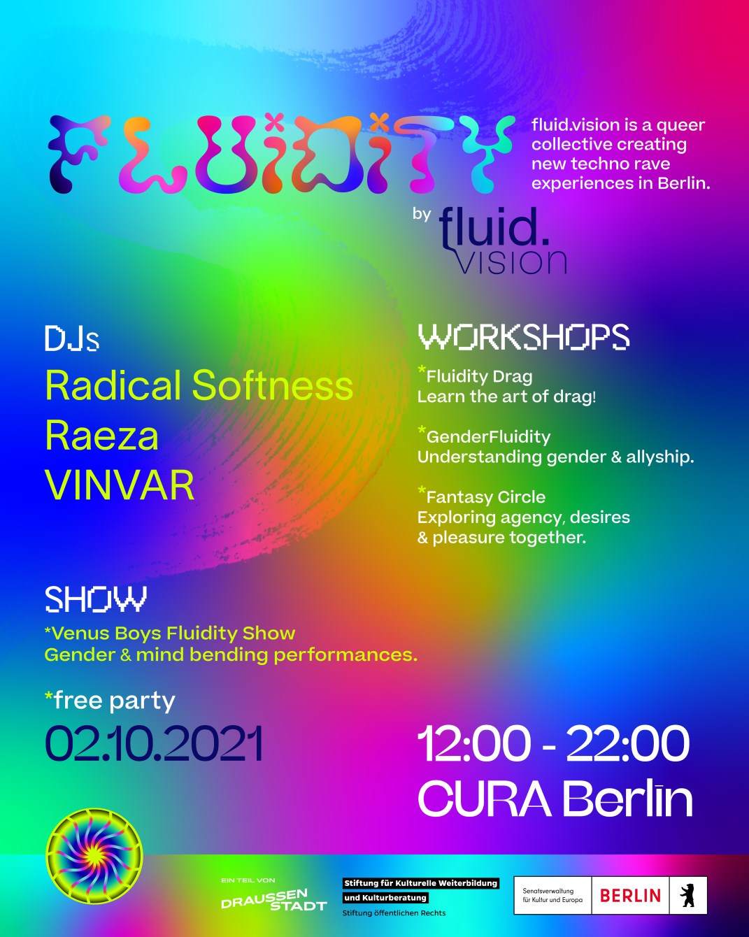 Fluidity II at CURA Berlin, Berlin