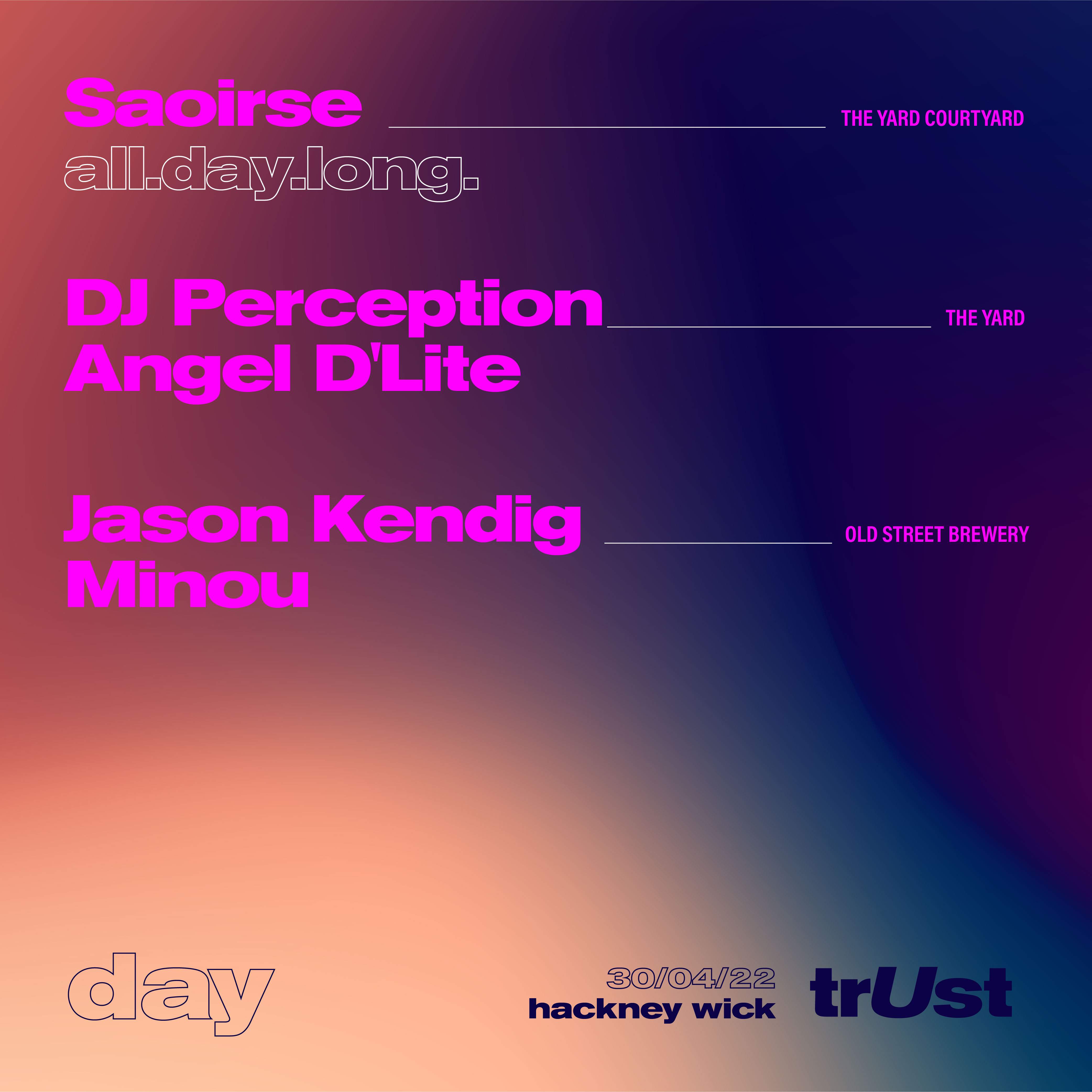 trUst Day & Night: Saoirse & Special Guests - フライヤー裏