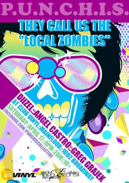 P.U.N.C.H.I.S. presents: They Call Us The Local Zombies - Página frontal