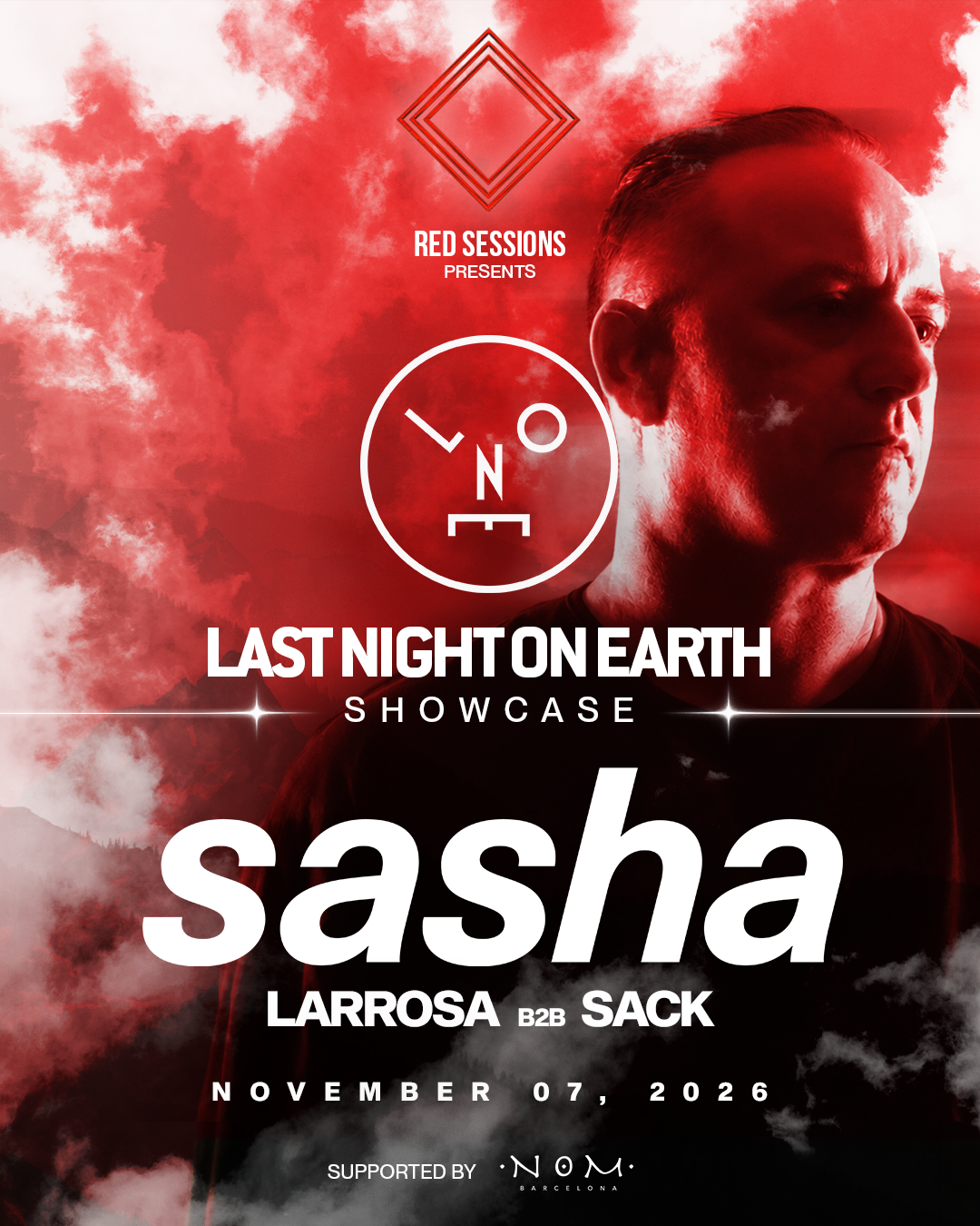 The Legendary Sasha – Last Night On Earth Showcase by Red Sessions en ...