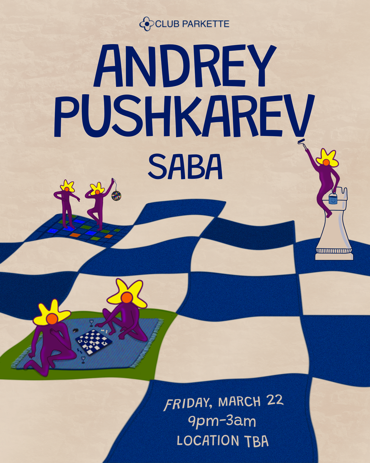 Club Parkette: Andrey Pushkarev - Página frontal