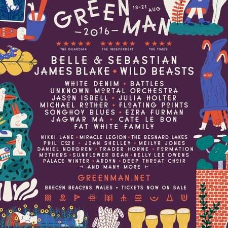 Green Man Festival 2016 - Página frontal