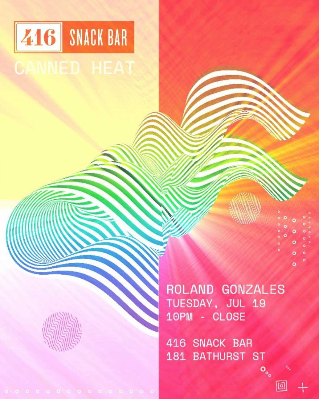 Canned Heat at 416 Snack Bar, Toronto