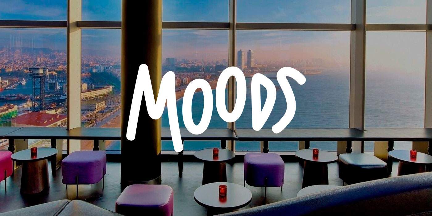 FREE TICKETS * Moods at Noxe (26th floor W Barcelona) - フライヤー表