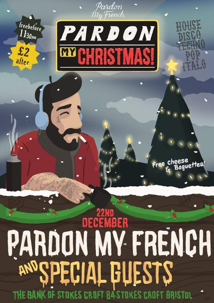 Pardon My Christmas - フライヤー表