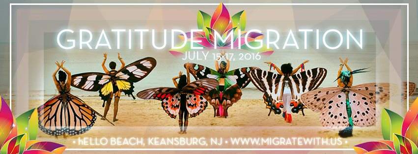 Gratitude Migration: Summer Dream 2016 - Página frontal