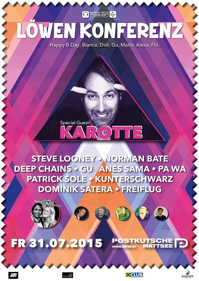 Löwen Konferenz 2015 feat. Karotte - Página frontal