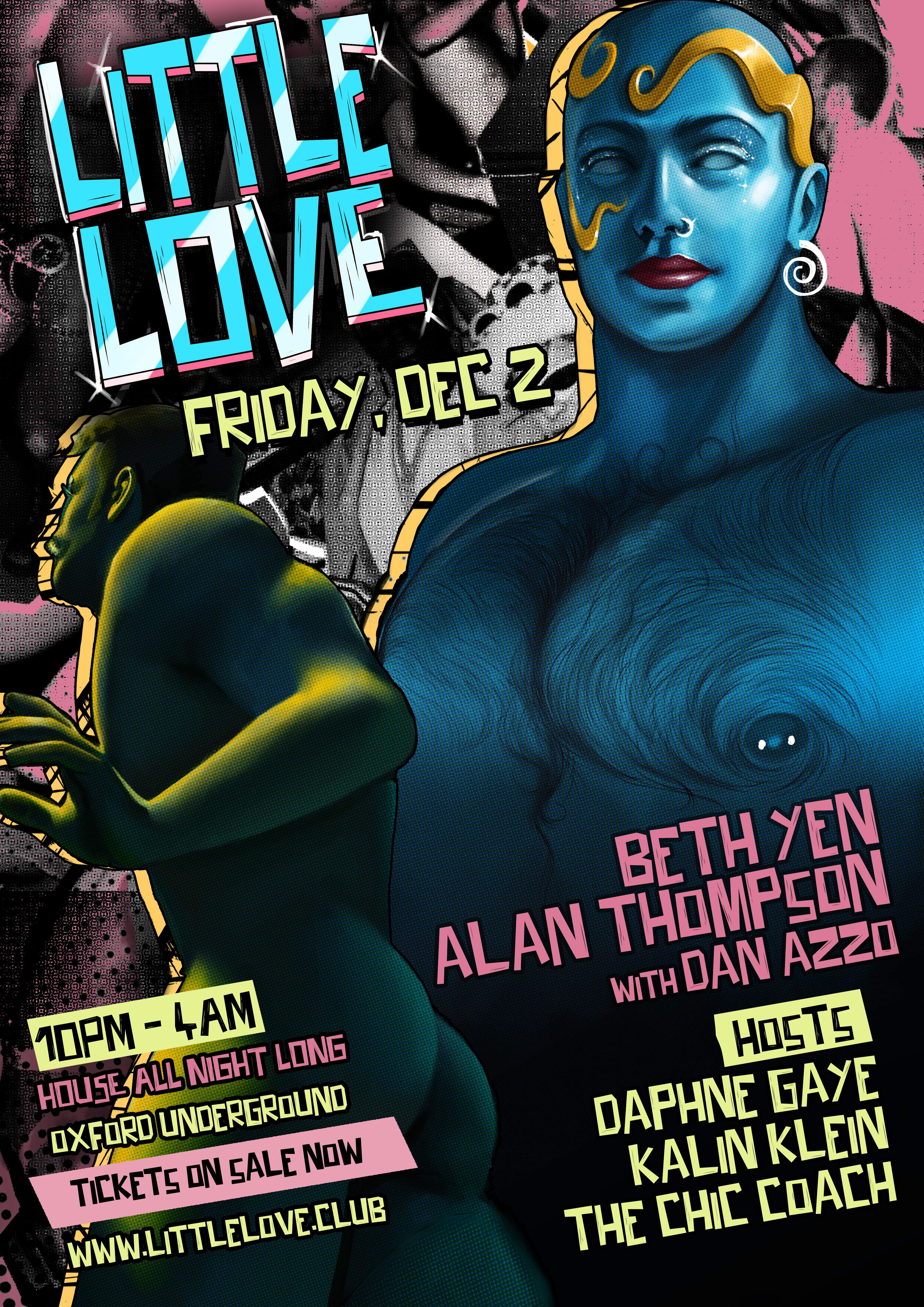Club Little Love feat. Beth Yen & Alan Thompson - Página frontal