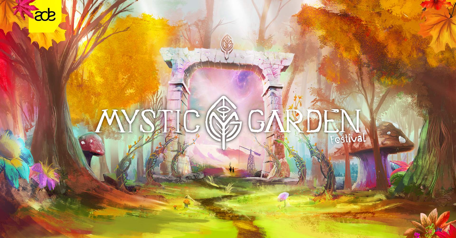 Mystic Garden Festival ADE 2024 - フライヤー表