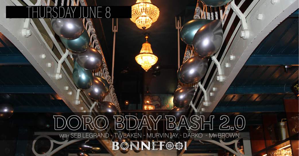 Doro Bday Bash 2.0 @ Bonnefooi - フライヤー表