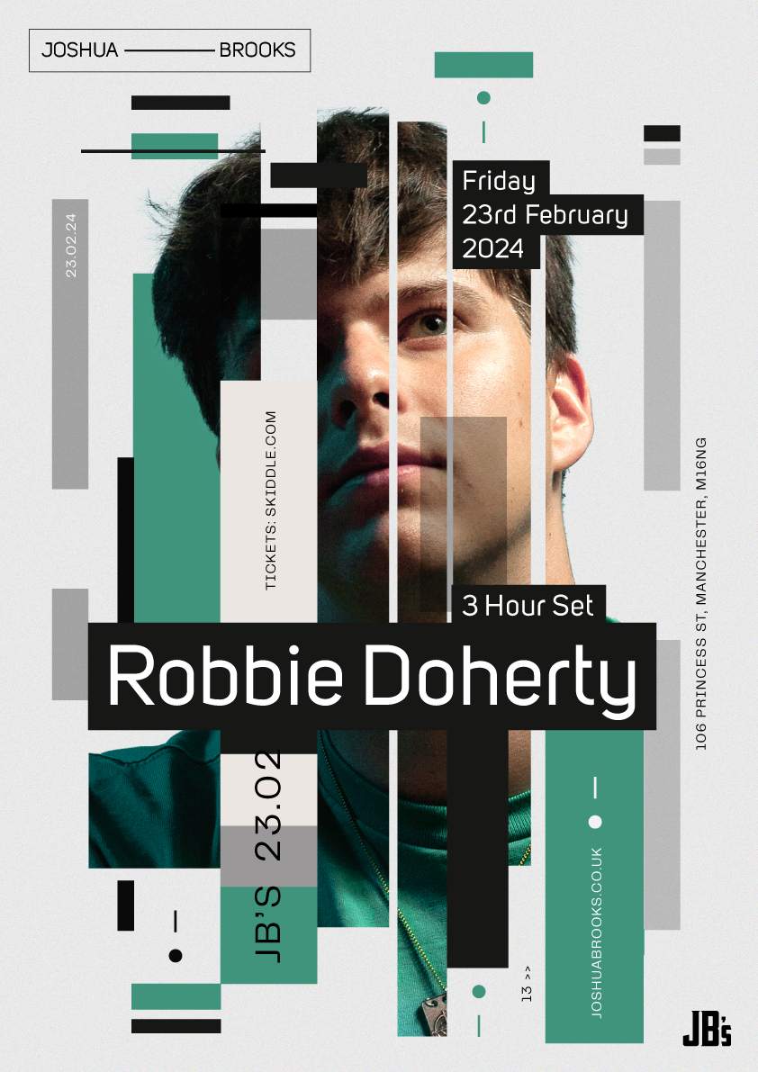 Robbie Doherty [3-hr set] bei Joshua Brooks, Manchester