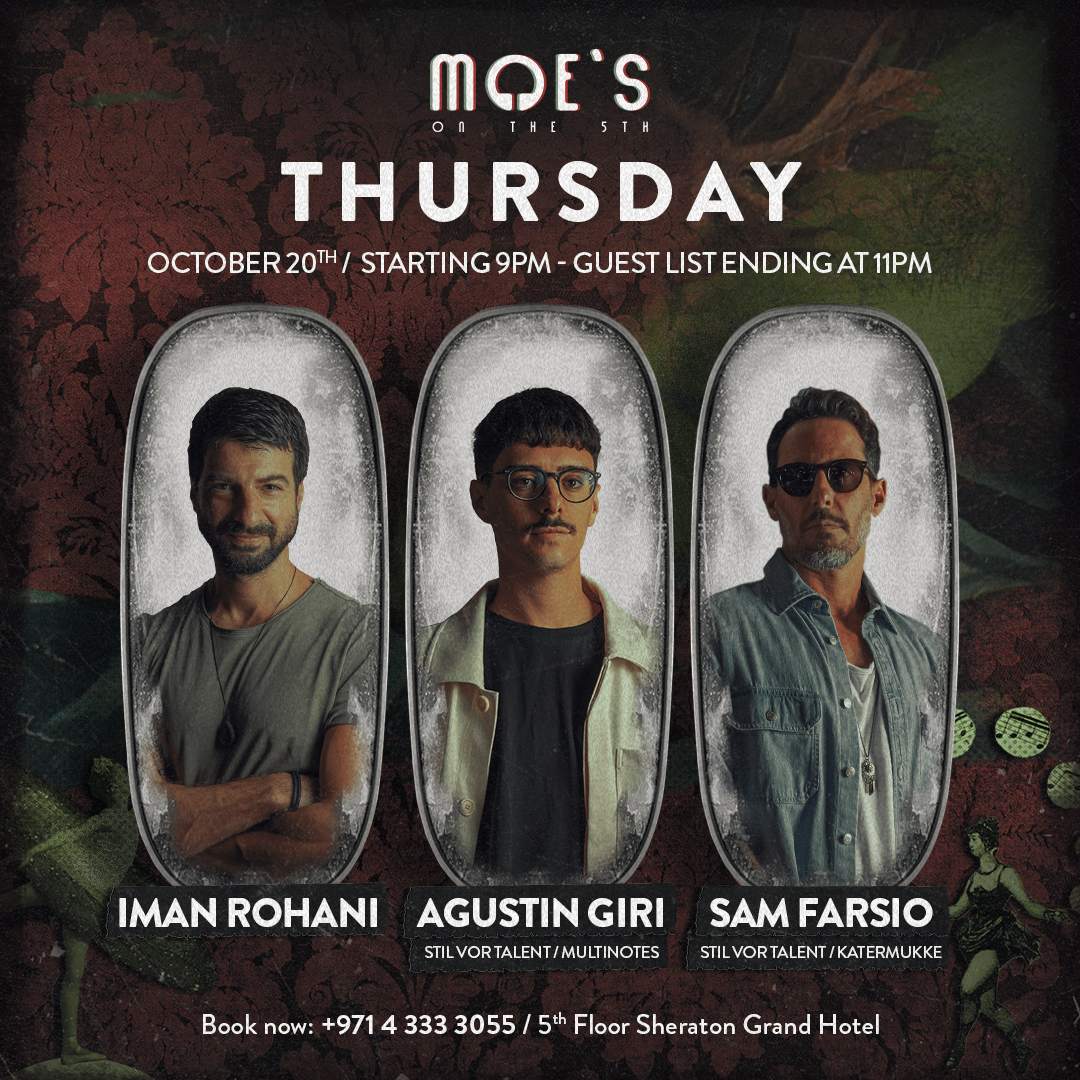 Thursday's at Moe's at Moe's on the 5th, Dubai