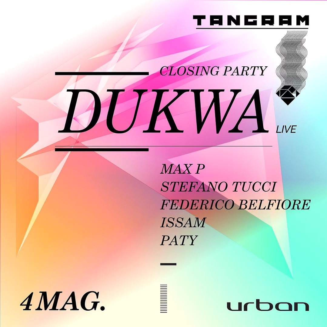 Tangram closing / Dukwa live - Página frontal