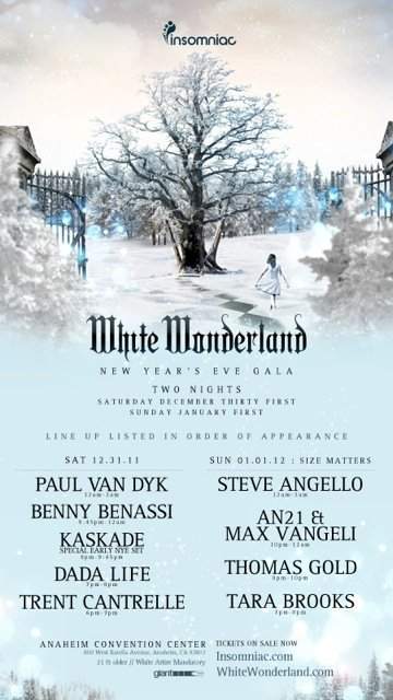 White Wonderland - Página trasera
