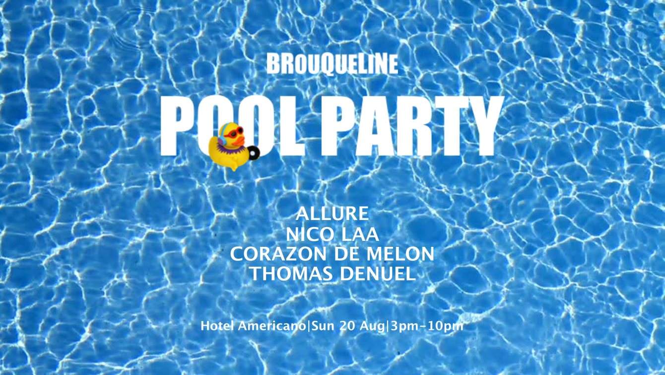 BROUQUELINE: Allure Pool Party - Página trasera