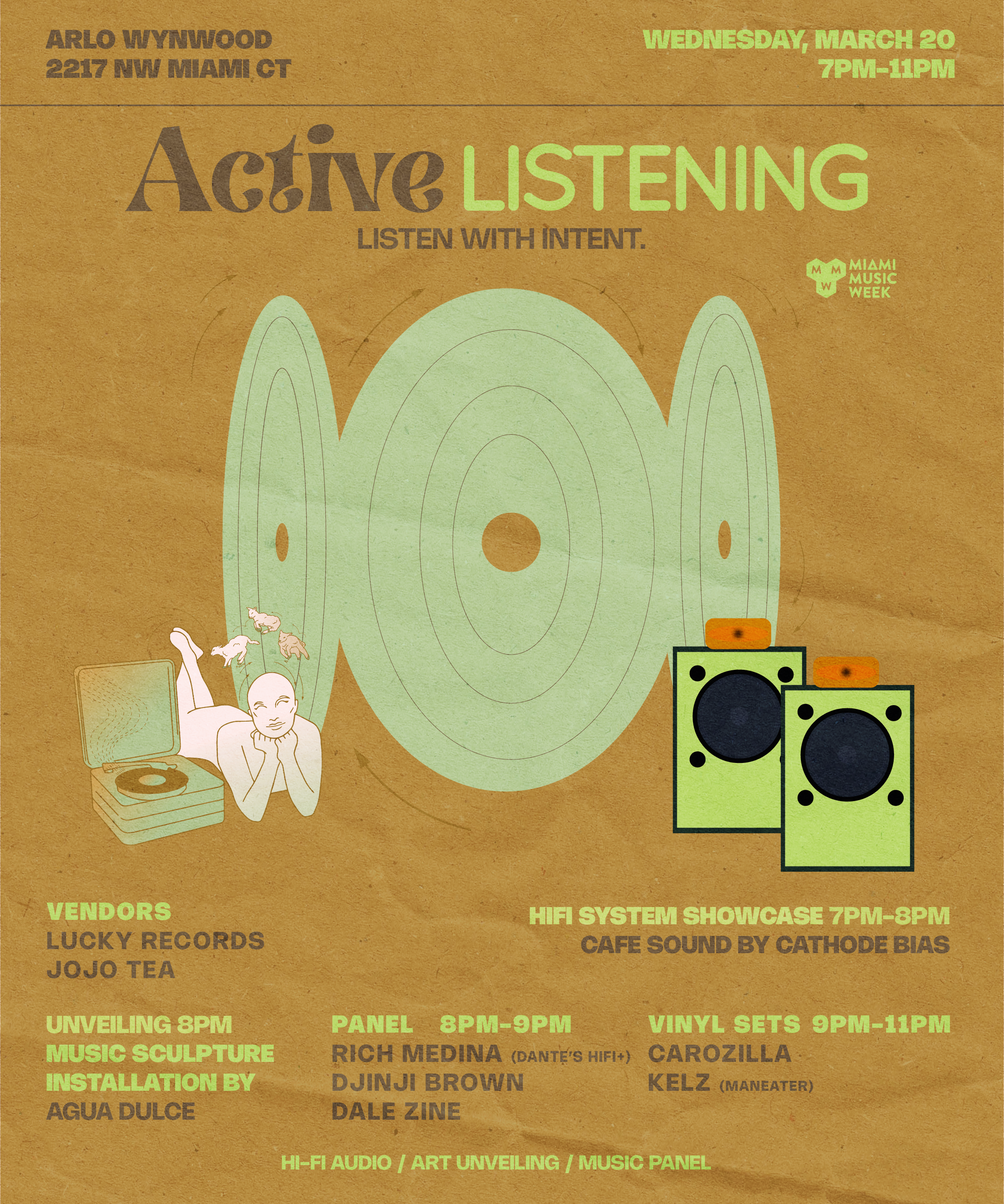 Active Listening - フライヤー表