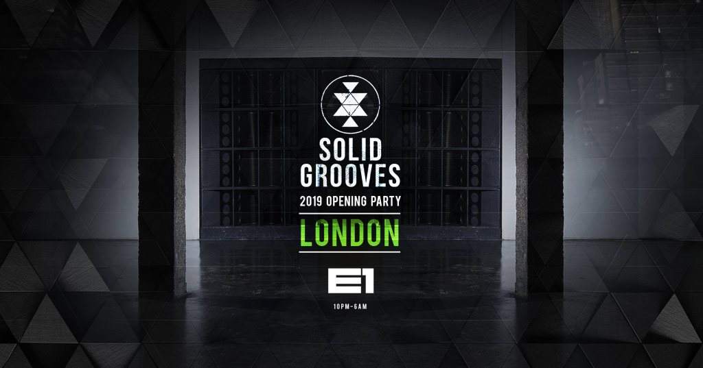 Solid.Grooves - 2019 Opening Party - Página frontal