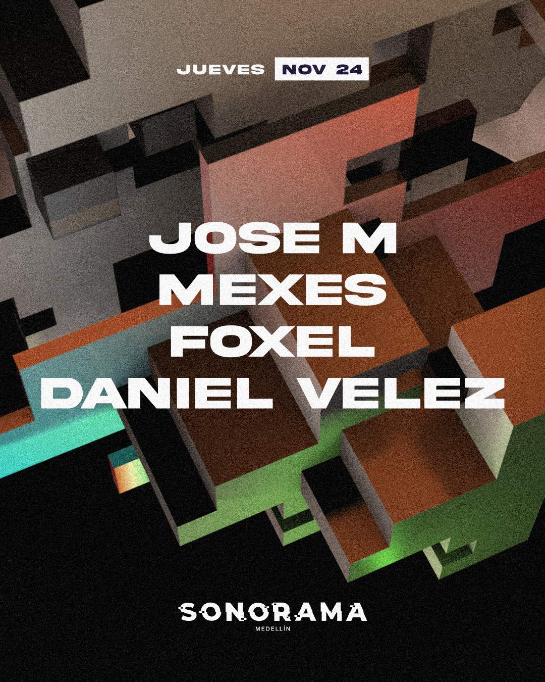 Tech house at Sonorama, Medellin