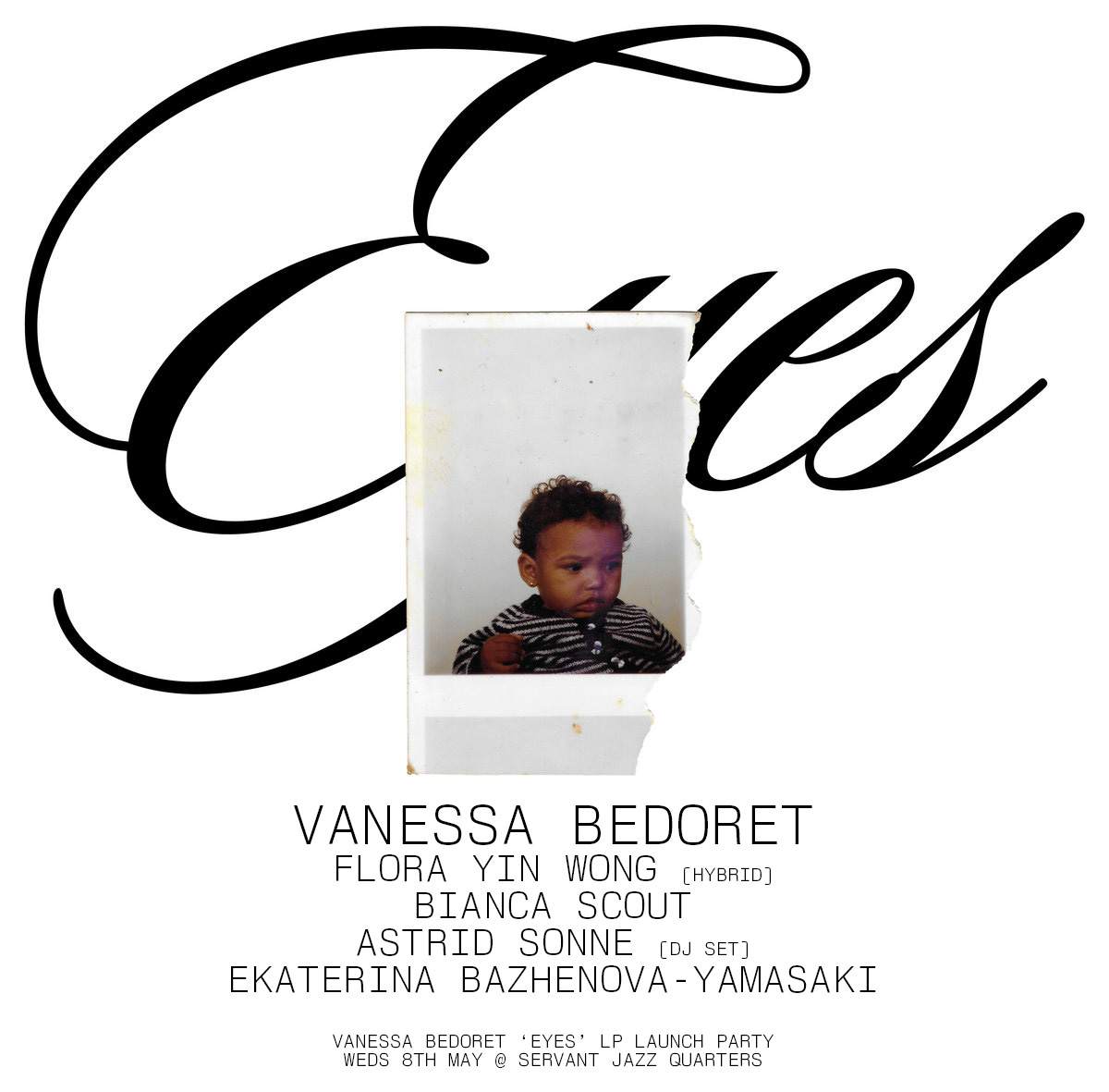 Vanessa Bedoret Eyes Release Party - Página frontal