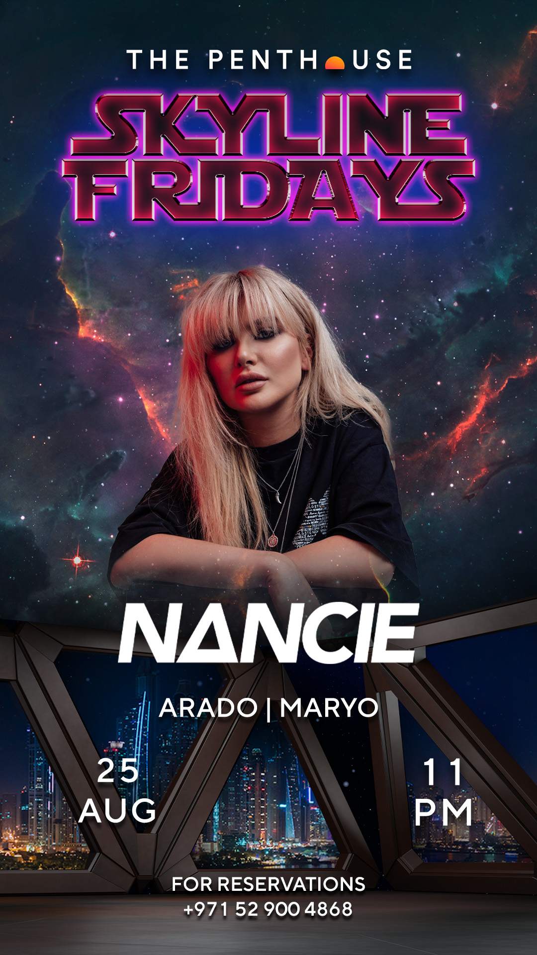 Nancie at Skyline Friday - Página frontal