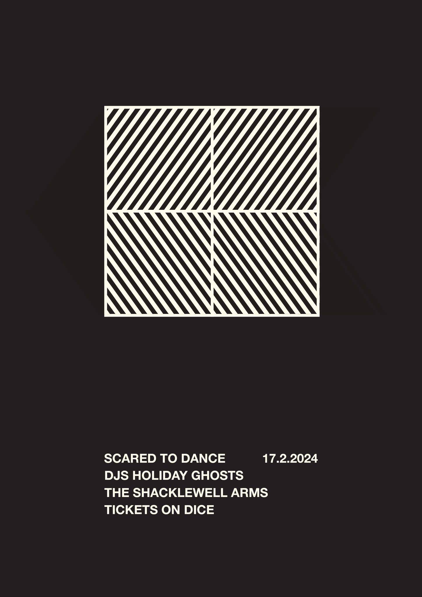 Scared To Dance: Guest DJs Holiday Ghosts - Página frontal