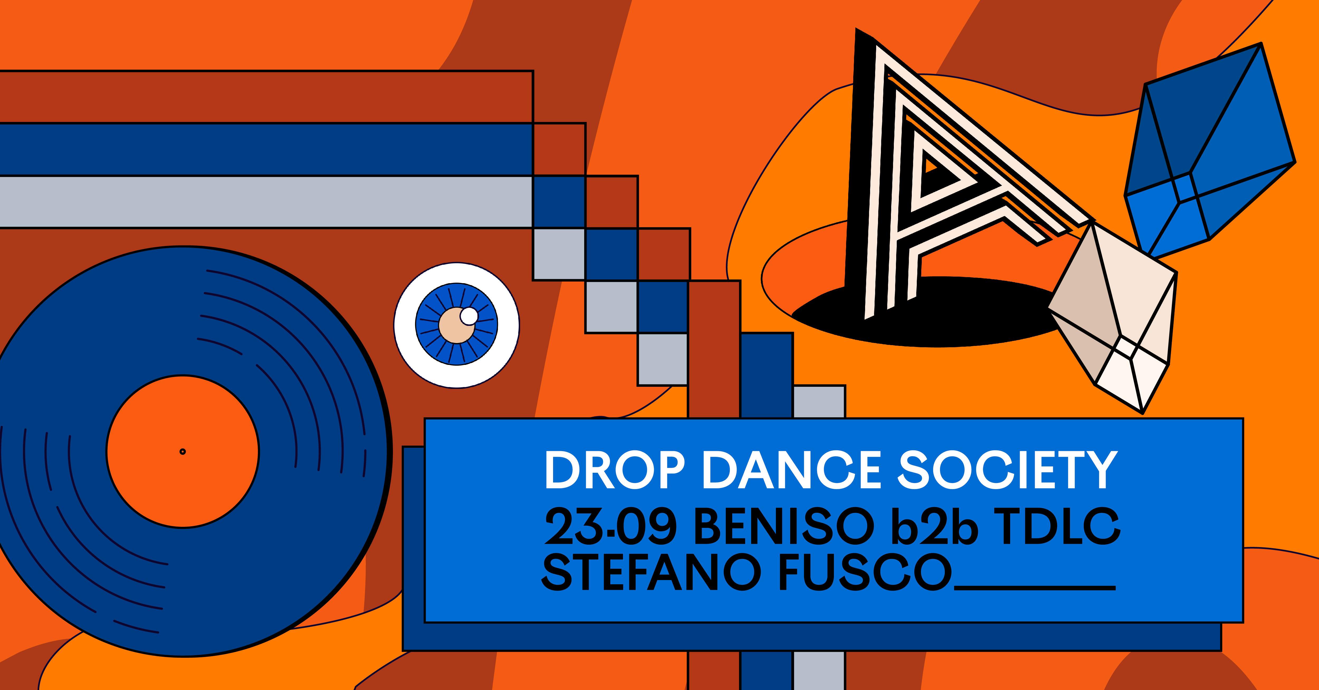 Drop Dance Society with Beniso, TDLC, Stefano Fusco - Página frontal