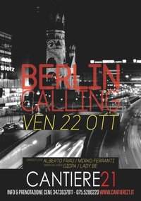 Berlin Calling - フライヤー表