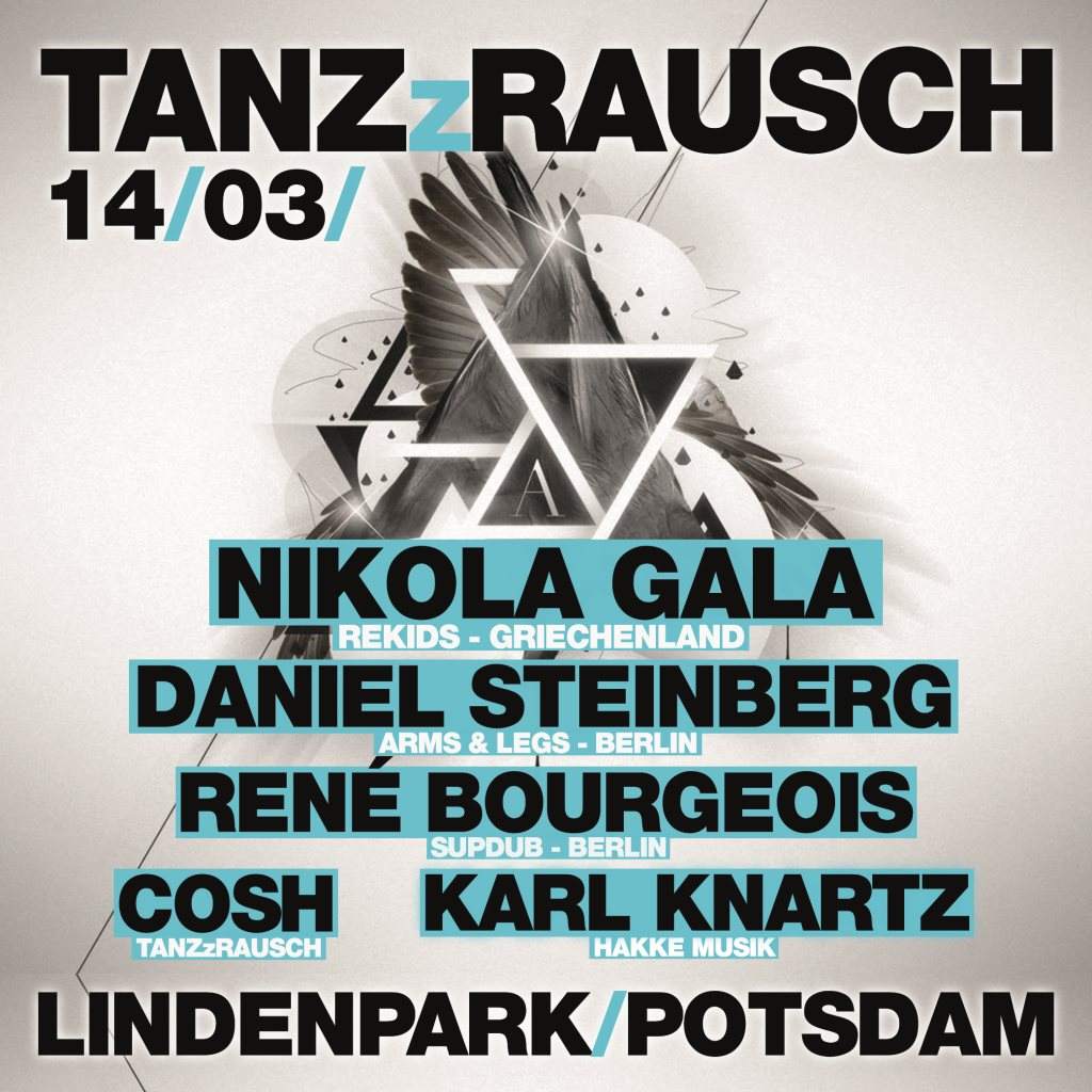 Tanzzrausch - Nikola Gala, Daniel Steinberg - Página frontal