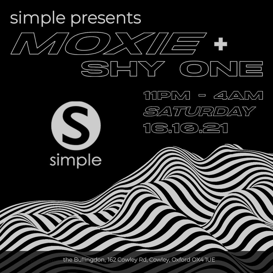 Simple presents Moxie and Shy One - Página trasera